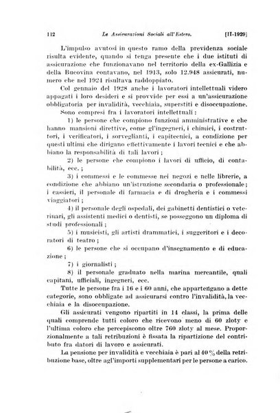 Le assicurazioni sociali pubblicazione della Cassa nazionale per le assicurazioni sociali