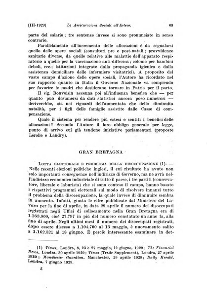 Le assicurazioni sociali pubblicazione della Cassa nazionale per le assicurazioni sociali