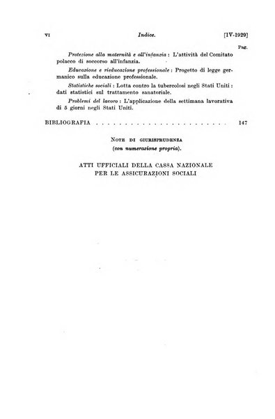 Le assicurazioni sociali pubblicazione della Cassa nazionale per le assicurazioni sociali