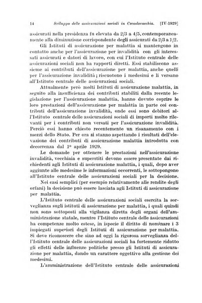 Le assicurazioni sociali pubblicazione della Cassa nazionale per le assicurazioni sociali