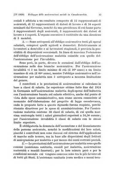 Le assicurazioni sociali pubblicazione della Cassa nazionale per le assicurazioni sociali