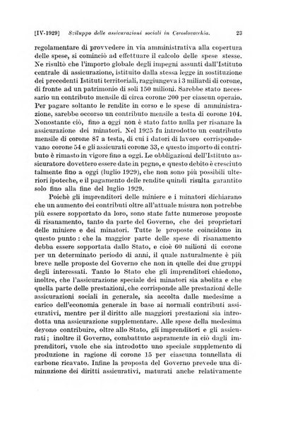 Le assicurazioni sociali pubblicazione della Cassa nazionale per le assicurazioni sociali