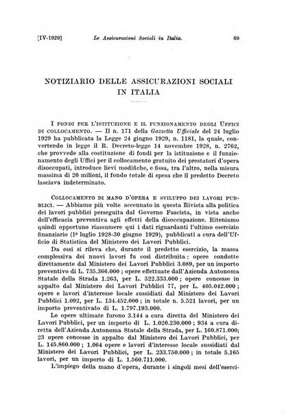 Le assicurazioni sociali pubblicazione della Cassa nazionale per le assicurazioni sociali