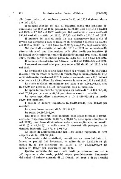 Le assicurazioni sociali pubblicazione della Cassa nazionale per le assicurazioni sociali