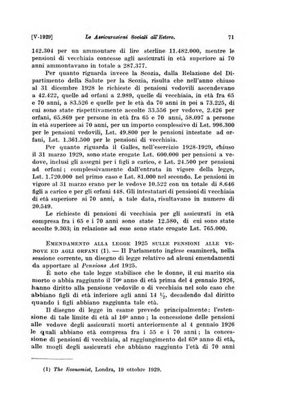 Le assicurazioni sociali pubblicazione della Cassa nazionale per le assicurazioni sociali