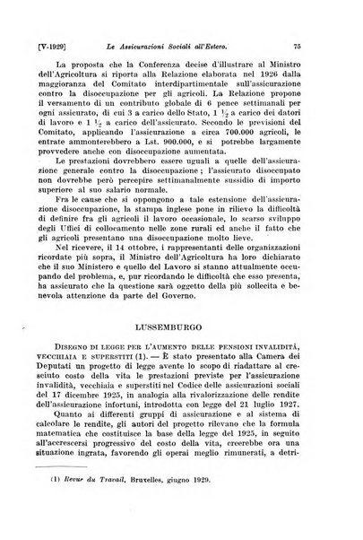 Le assicurazioni sociali pubblicazione della Cassa nazionale per le assicurazioni sociali