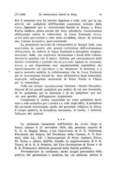 Le assicurazioni sociali pubblicazione della Cassa nazionale per le assicurazioni sociali