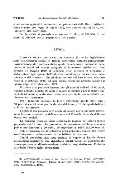 Le assicurazioni sociali pubblicazione della Cassa nazionale per le assicurazioni sociali