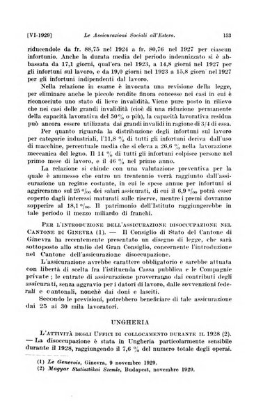 Le assicurazioni sociali pubblicazione della Cassa nazionale per le assicurazioni sociali