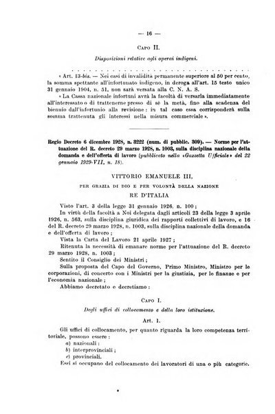 Le assicurazioni sociali pubblicazione della Cassa nazionale per le assicurazioni sociali