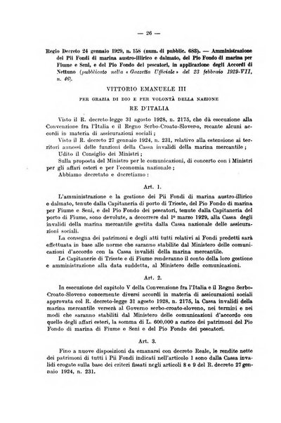 Le assicurazioni sociali pubblicazione della Cassa nazionale per le assicurazioni sociali