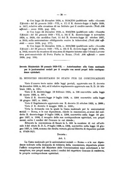 Le assicurazioni sociali pubblicazione della Cassa nazionale per le assicurazioni sociali