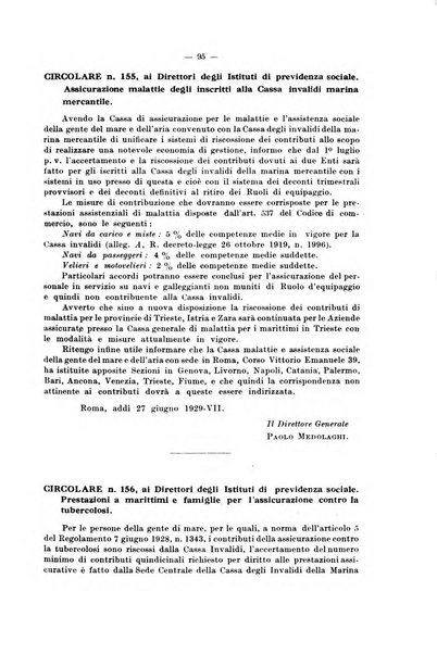 Le assicurazioni sociali pubblicazione della Cassa nazionale per le assicurazioni sociali