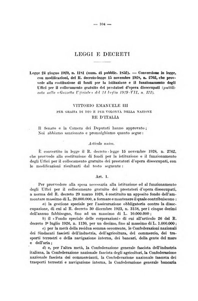 Le assicurazioni sociali pubblicazione della Cassa nazionale per le assicurazioni sociali