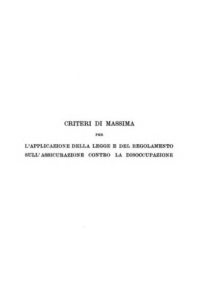 Le assicurazioni sociali pubblicazione della Cassa nazionale per le assicurazioni sociali