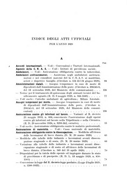 Le assicurazioni sociali pubblicazione della Cassa nazionale per le assicurazioni sociali