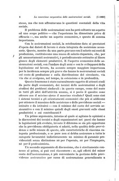 Le assicurazioni sociali pubblicazione della Cassa nazionale per le assicurazioni sociali