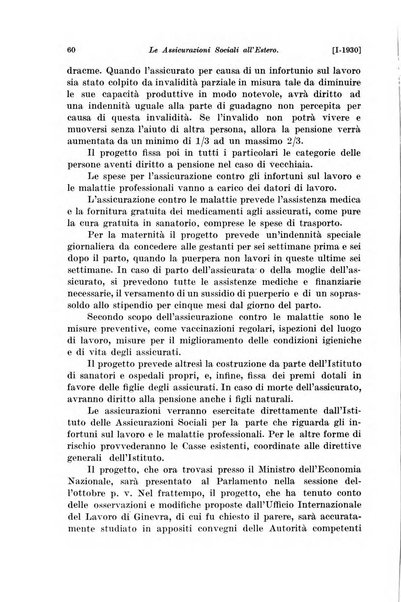 Le assicurazioni sociali pubblicazione della Cassa nazionale per le assicurazioni sociali