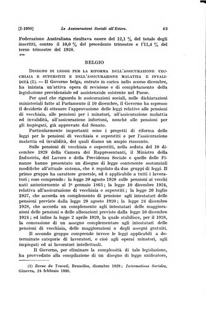 Le assicurazioni sociali pubblicazione della Cassa nazionale per le assicurazioni sociali