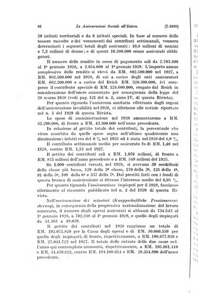 Le assicurazioni sociali pubblicazione della Cassa nazionale per le assicurazioni sociali