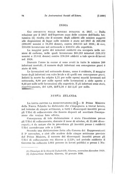 Le assicurazioni sociali pubblicazione della Cassa nazionale per le assicurazioni sociali