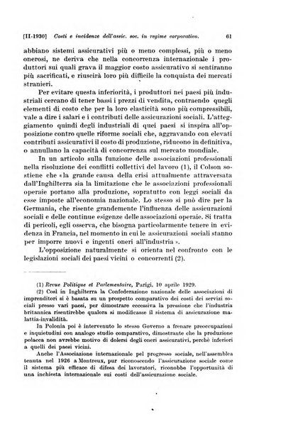 Le assicurazioni sociali pubblicazione della Cassa nazionale per le assicurazioni sociali