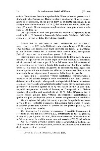 Le assicurazioni sociali pubblicazione della Cassa nazionale per le assicurazioni sociali