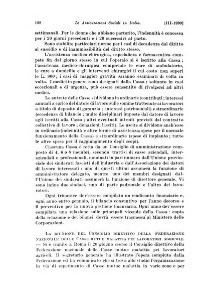 Le assicurazioni sociali pubblicazione della Cassa nazionale per le assicurazioni sociali