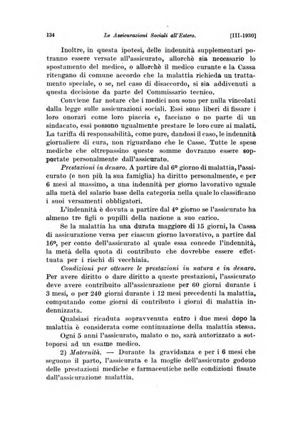 Le assicurazioni sociali pubblicazione della Cassa nazionale per le assicurazioni sociali