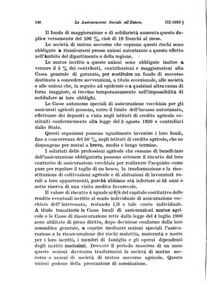 Le assicurazioni sociali pubblicazione della Cassa nazionale per le assicurazioni sociali