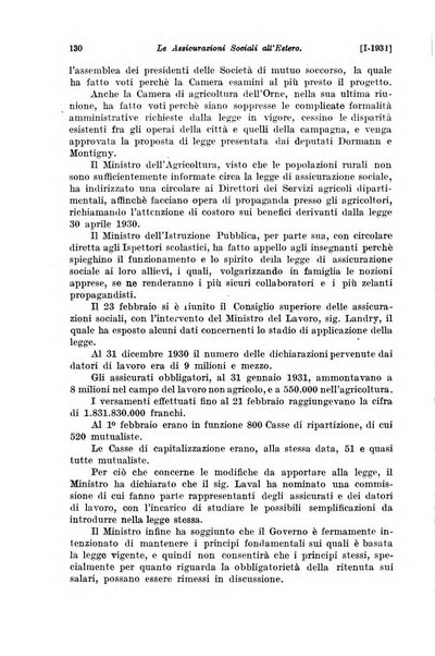 Le assicurazioni sociali pubblicazione della Cassa nazionale per le assicurazioni sociali