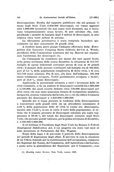 Le assicurazioni sociali pubblicazione della Cassa nazionale per le assicurazioni sociali