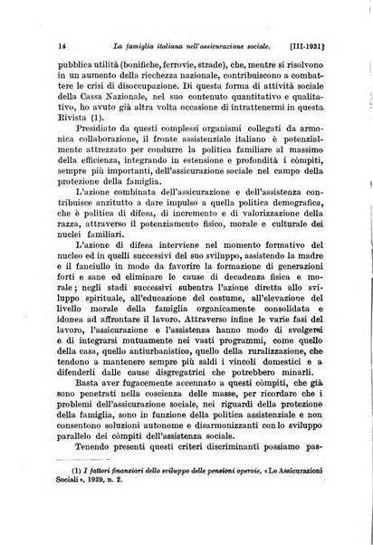 Le assicurazioni sociali pubblicazione della Cassa nazionale per le assicurazioni sociali