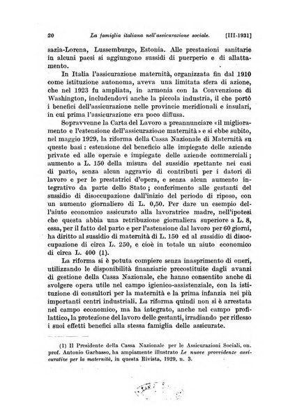 Le assicurazioni sociali pubblicazione della Cassa nazionale per le assicurazioni sociali