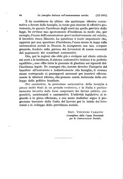 Le assicurazioni sociali pubblicazione della Cassa nazionale per le assicurazioni sociali