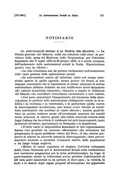 Le assicurazioni sociali pubblicazione della Cassa nazionale per le assicurazioni sociali