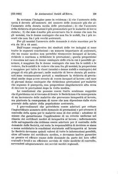 Le assicurazioni sociali pubblicazione della Cassa nazionale per le assicurazioni sociali