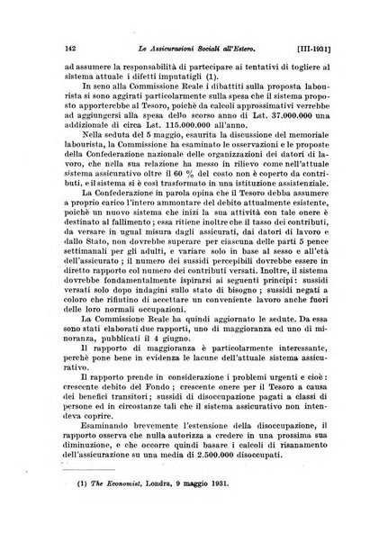 Le assicurazioni sociali pubblicazione della Cassa nazionale per le assicurazioni sociali