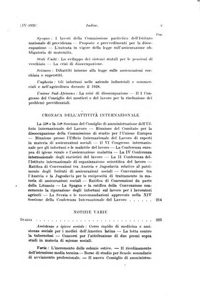 Le assicurazioni sociali pubblicazione della Cassa nazionale per le assicurazioni sociali