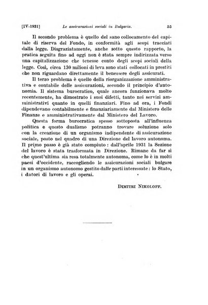 Le assicurazioni sociali pubblicazione della Cassa nazionale per le assicurazioni sociali