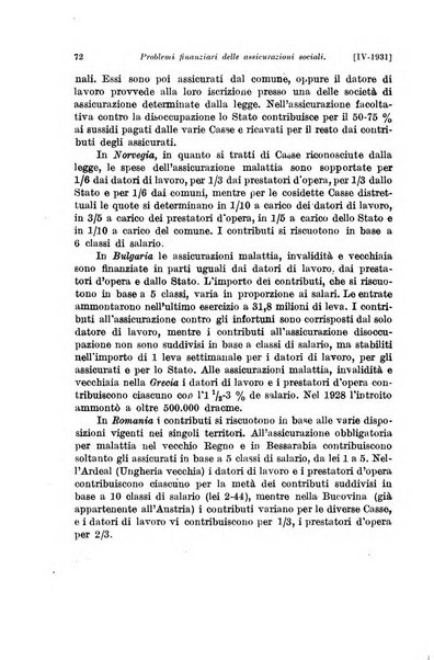 Le assicurazioni sociali pubblicazione della Cassa nazionale per le assicurazioni sociali