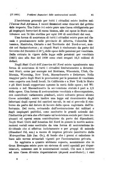 Le assicurazioni sociali pubblicazione della Cassa nazionale per le assicurazioni sociali