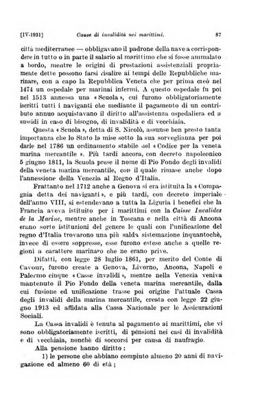 Le assicurazioni sociali pubblicazione della Cassa nazionale per le assicurazioni sociali