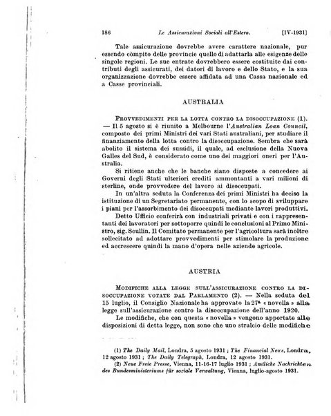 Le assicurazioni sociali pubblicazione della Cassa nazionale per le assicurazioni sociali