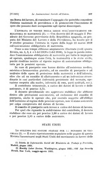 Le assicurazioni sociali pubblicazione della Cassa nazionale per le assicurazioni sociali