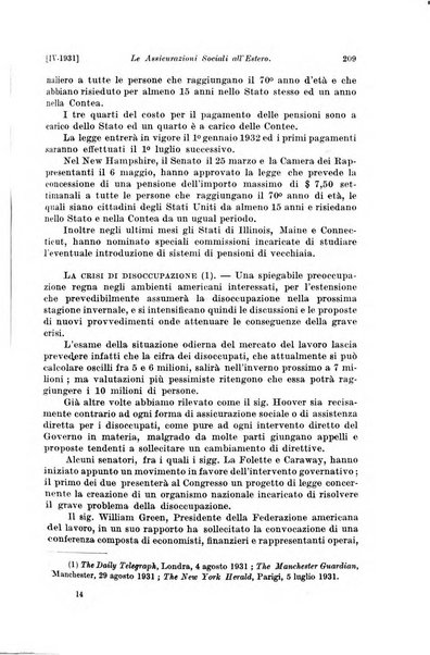 Le assicurazioni sociali pubblicazione della Cassa nazionale per le assicurazioni sociali