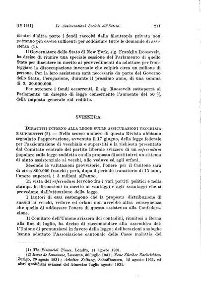 Le assicurazioni sociali pubblicazione della Cassa nazionale per le assicurazioni sociali