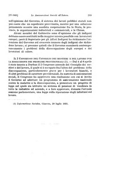 Le assicurazioni sociali pubblicazione della Cassa nazionale per le assicurazioni sociali