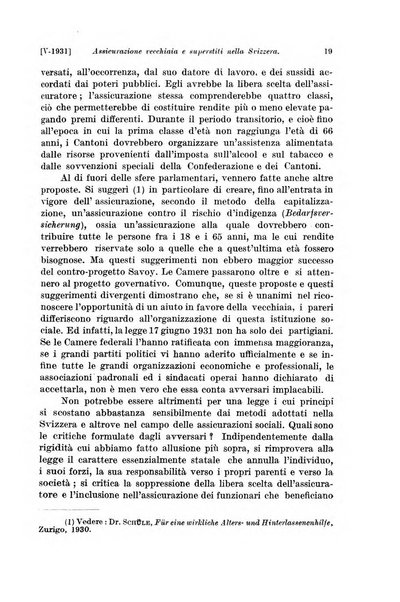 Le assicurazioni sociali pubblicazione della Cassa nazionale per le assicurazioni sociali