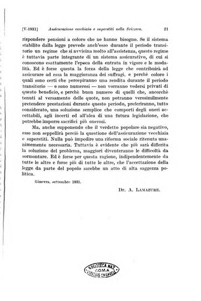 Le assicurazioni sociali pubblicazione della Cassa nazionale per le assicurazioni sociali